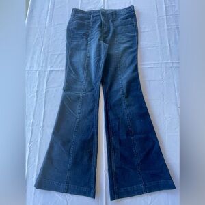 Altar'd State Dark Blue Flare Jeans NWT